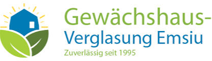 Logo Gewächshausverglasung Emsiu Logo Gewächshausverglasung Emsiu